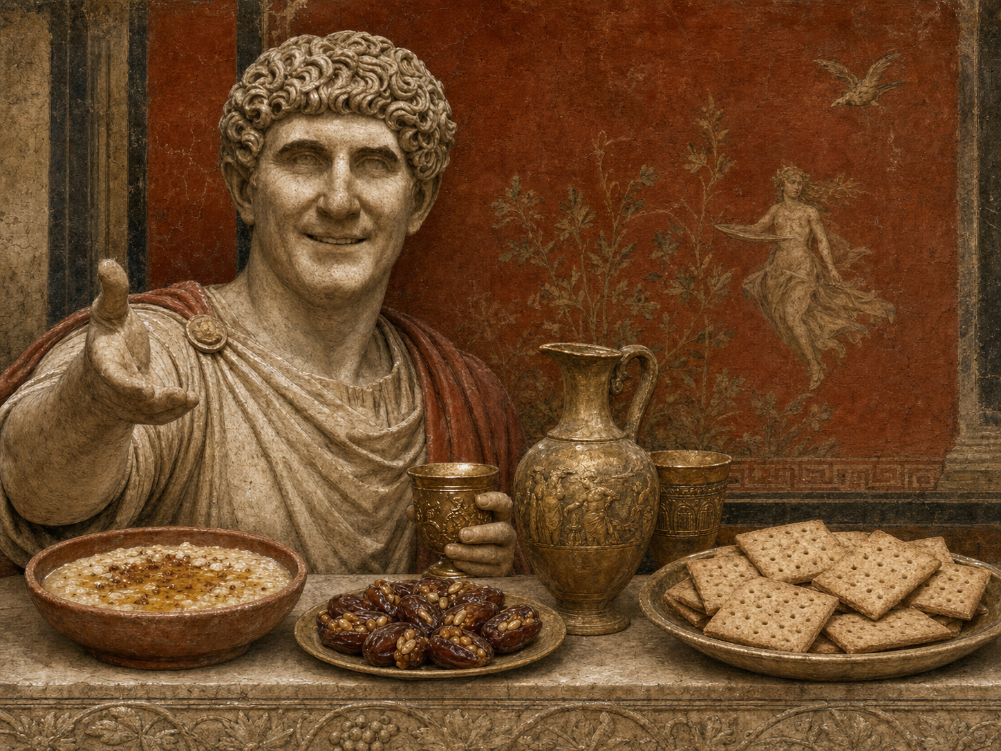 Mark Antony at the table