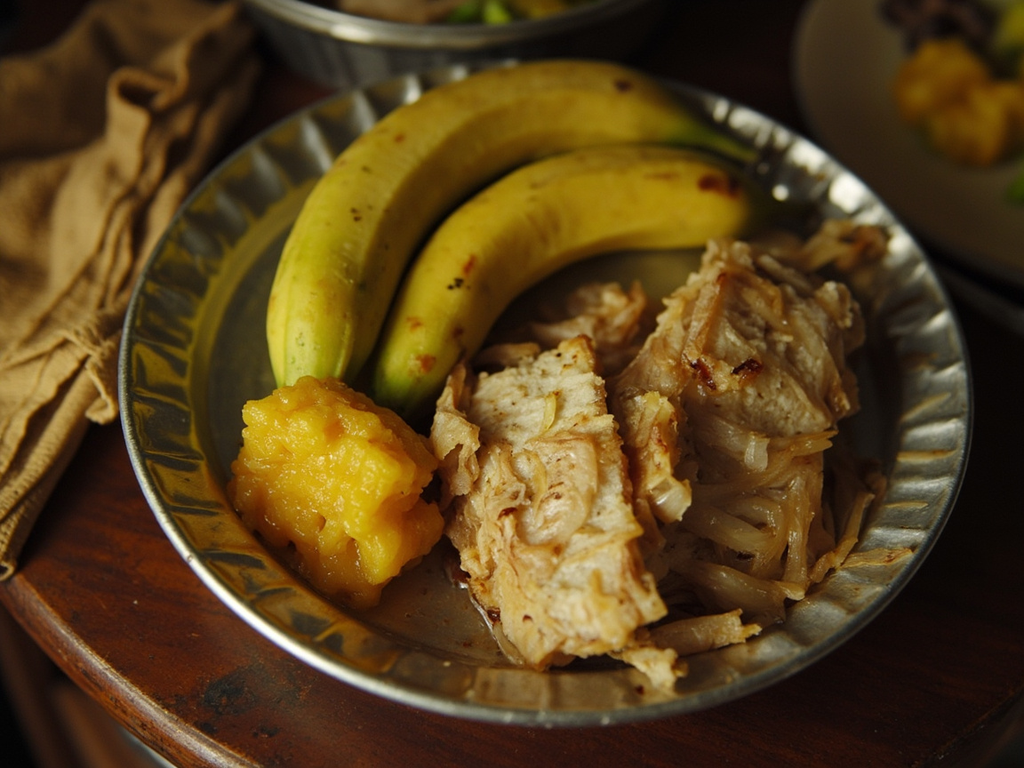 Ackee et morue salée (ackee and saltfish)