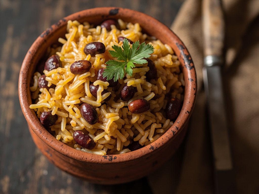 Riz aux pois du dimanche (rice and peas)