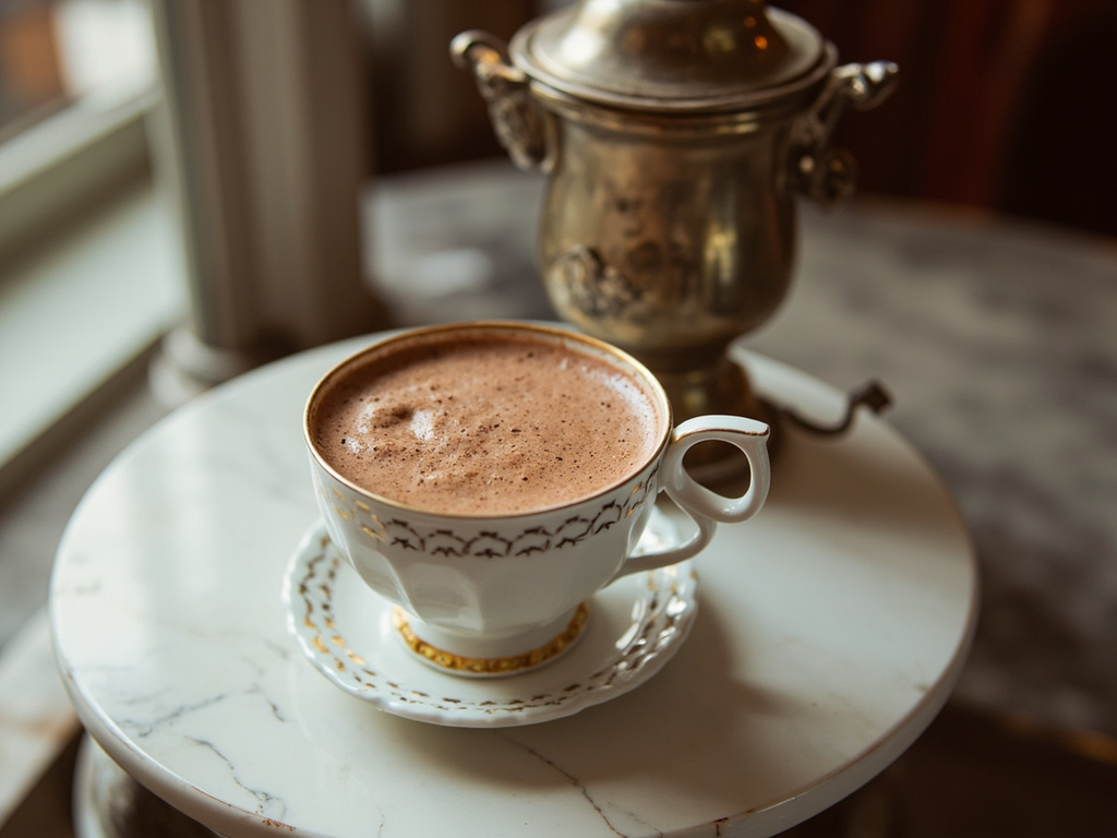 Chocolat chaud à la viennoise