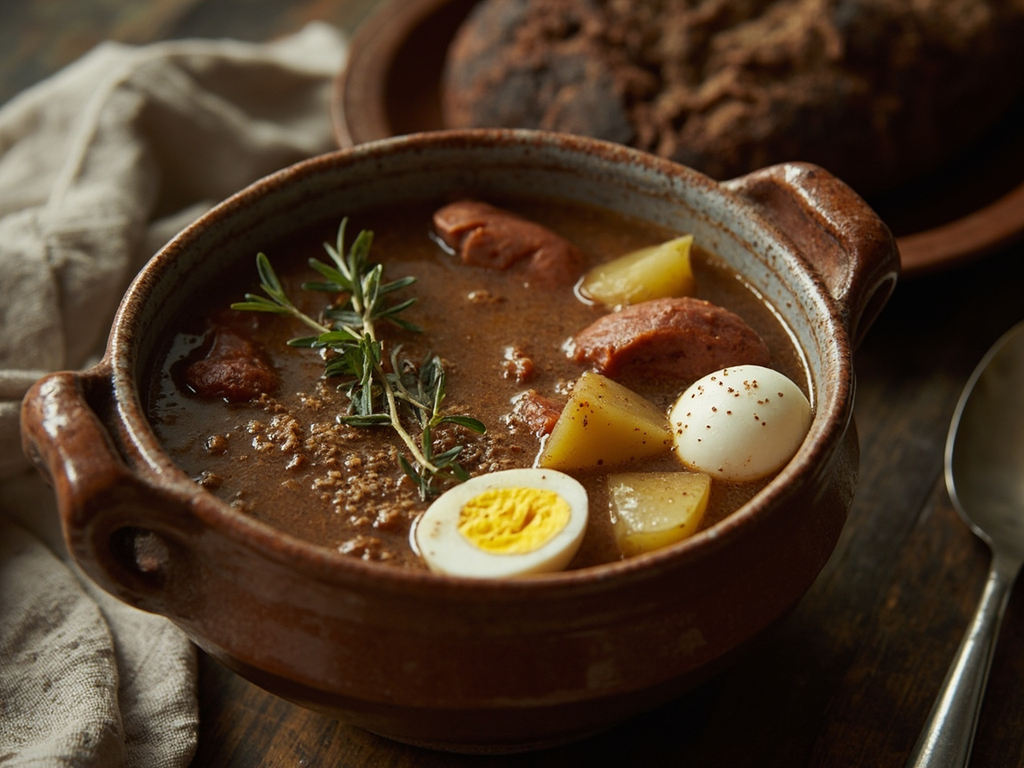 Żurek na zakwasie — soupe de seigle aigre