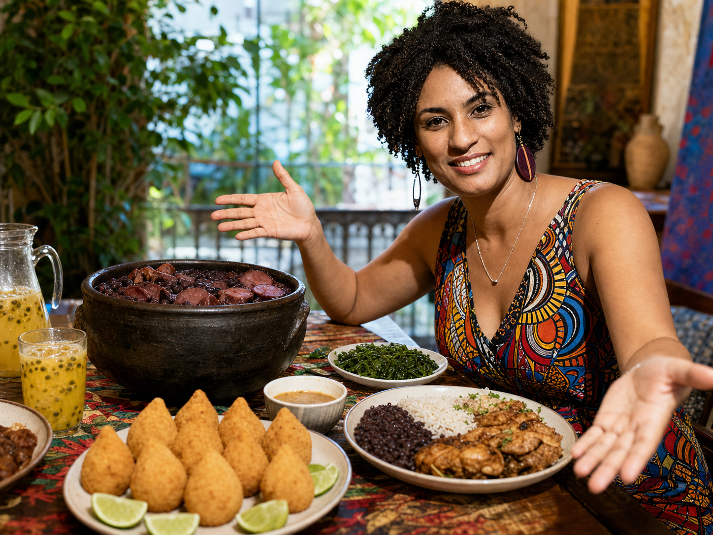 Marielle Franco à table