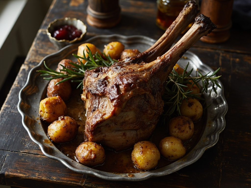 Sunday roast mutton, after the big sale