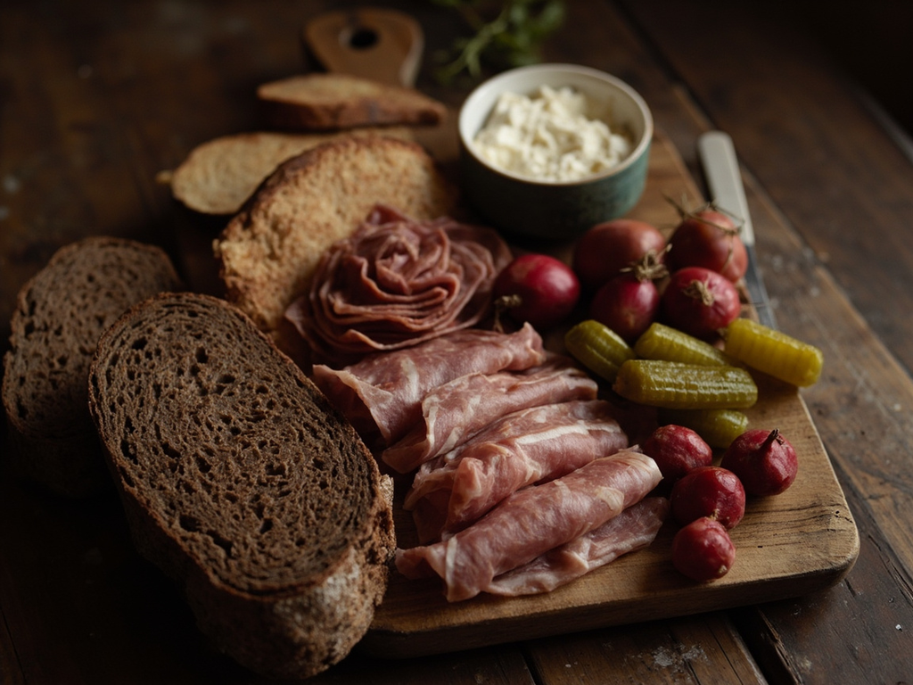 Abendbrot — Rye Bread, Cold Cuts, and Quark