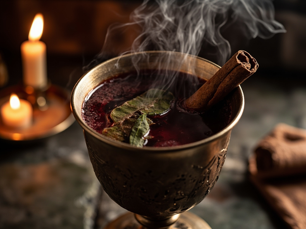 Salbeiwein — vin chaud à la sauge et au miel pour les malades