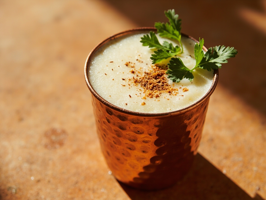 Chaach (Spiced Desert Buttermilk)