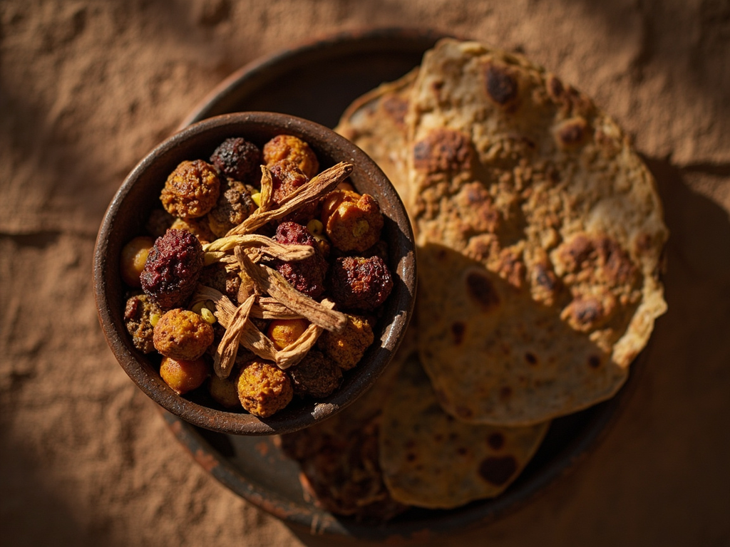 Ker Sangri (Dried Desert Berries and Pods)