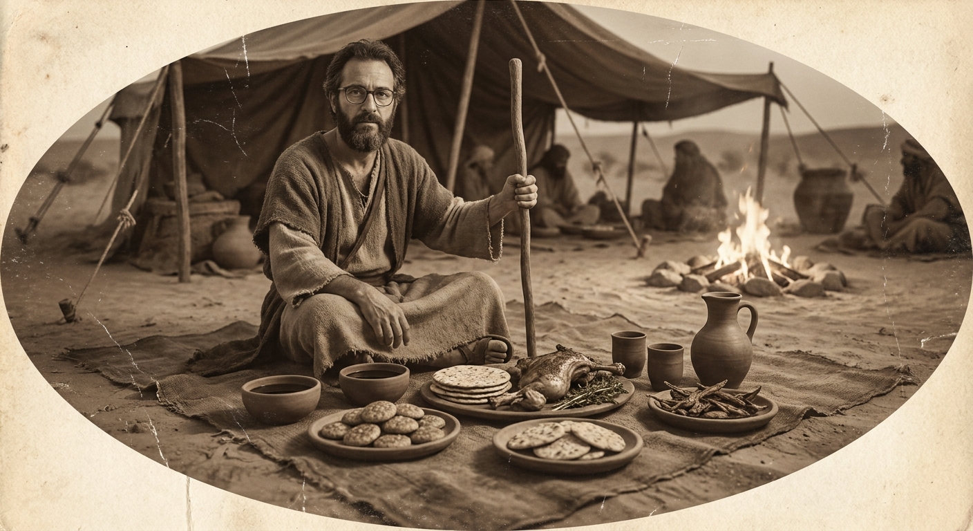 Moses at the table