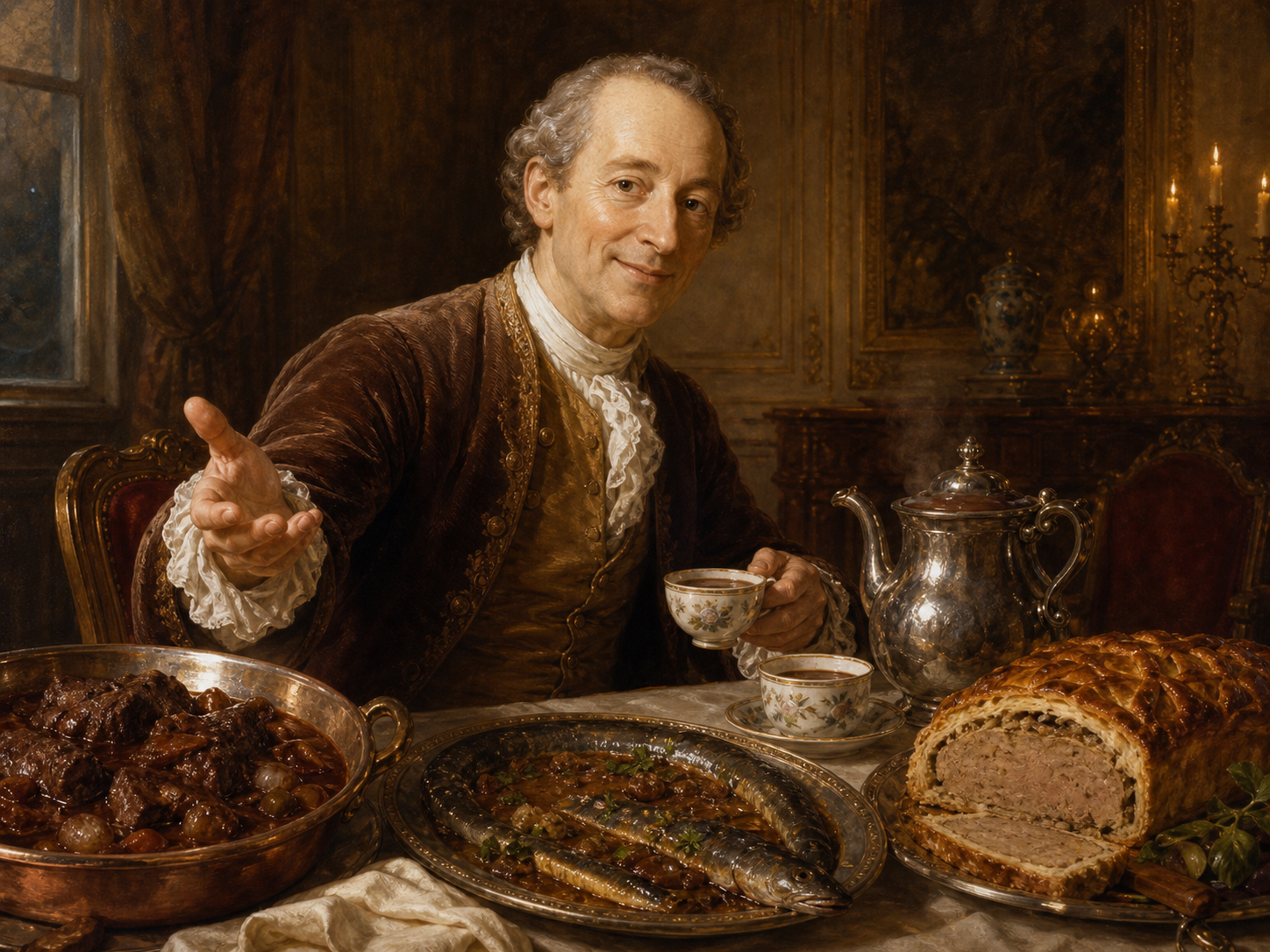 Montesquieu à table
