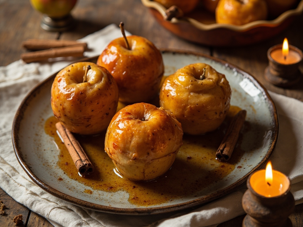 Apples of Avalon with Honey and Spices