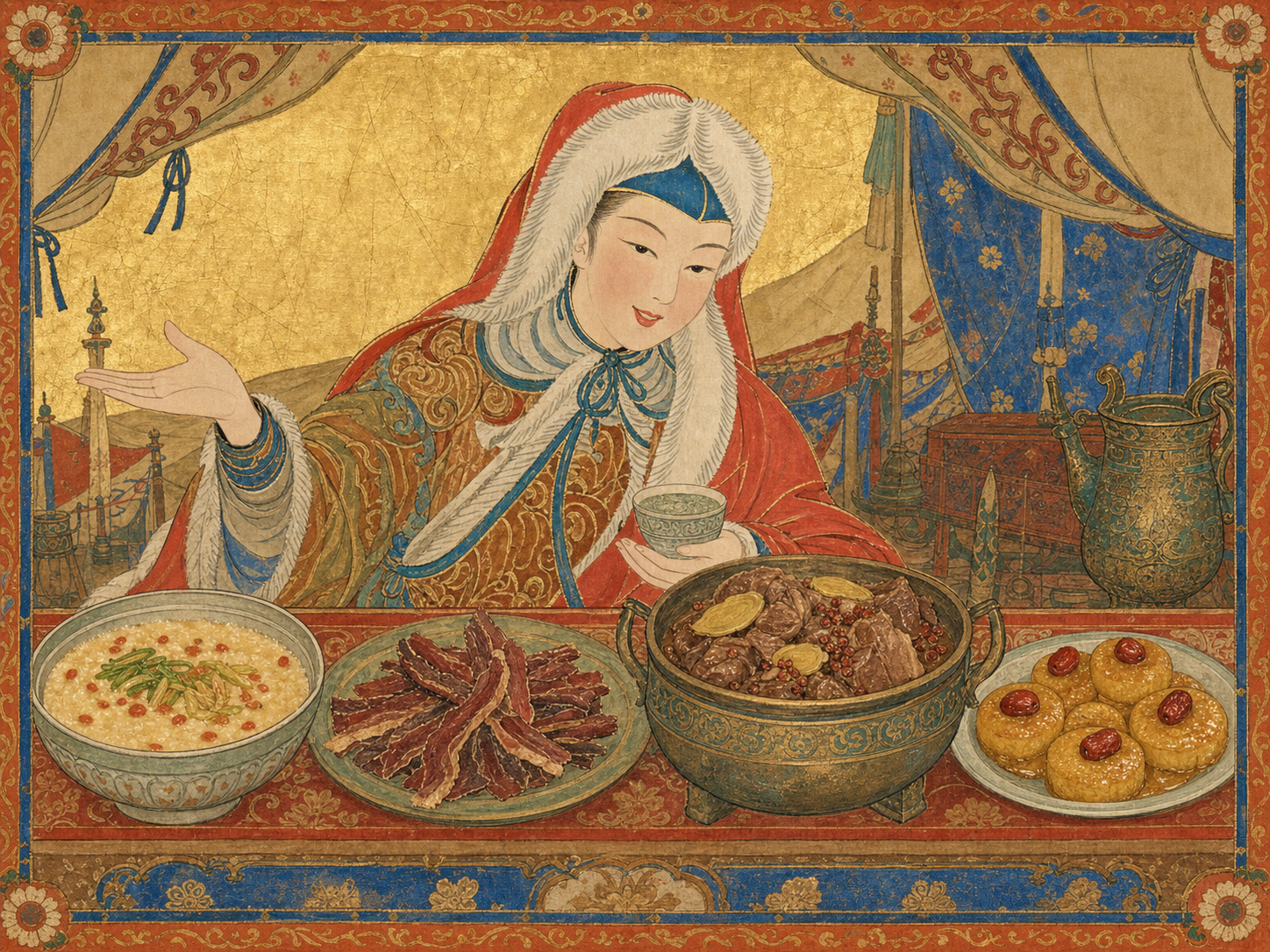 Mulan à table