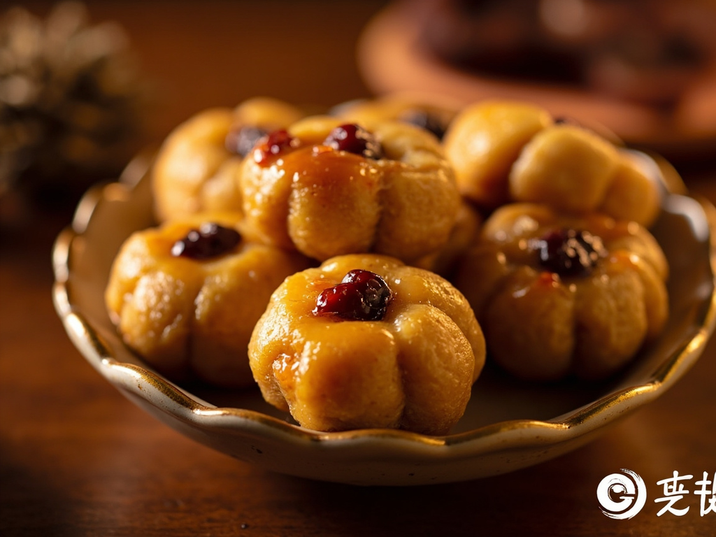 Gâteaux de millet au miel et aux jujubes