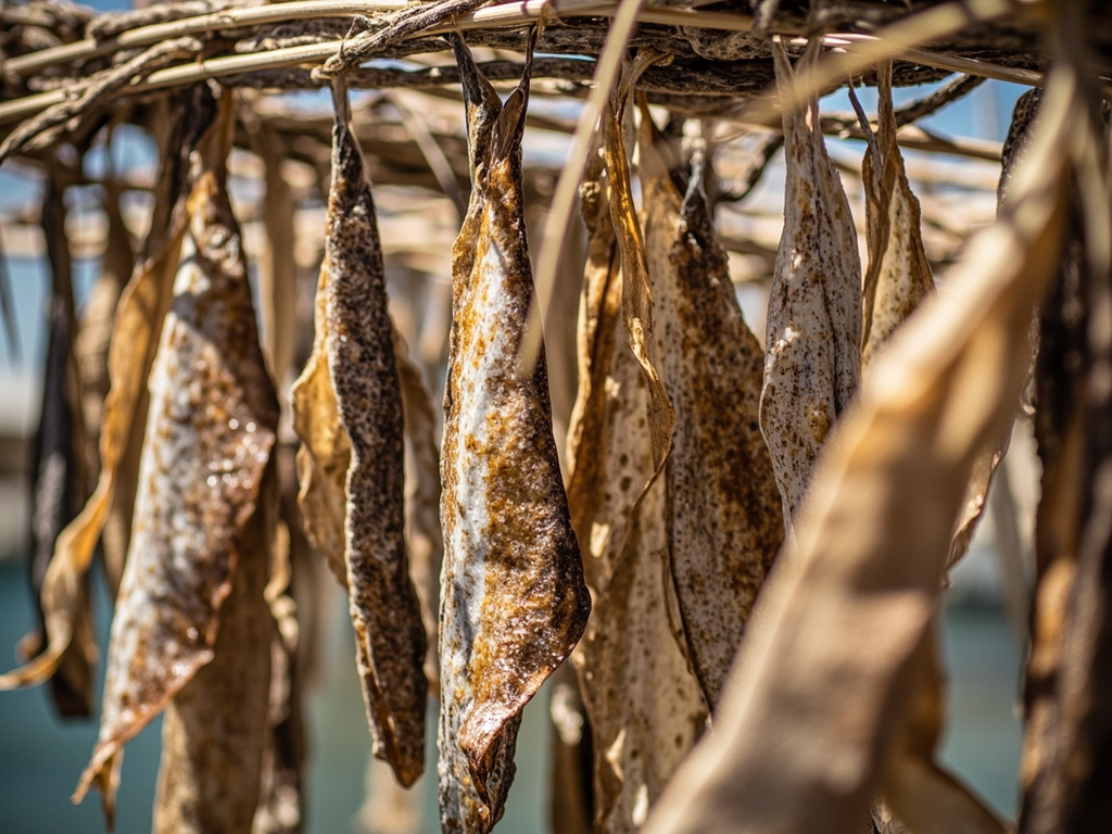 Ika maroke — traveler's dried fish