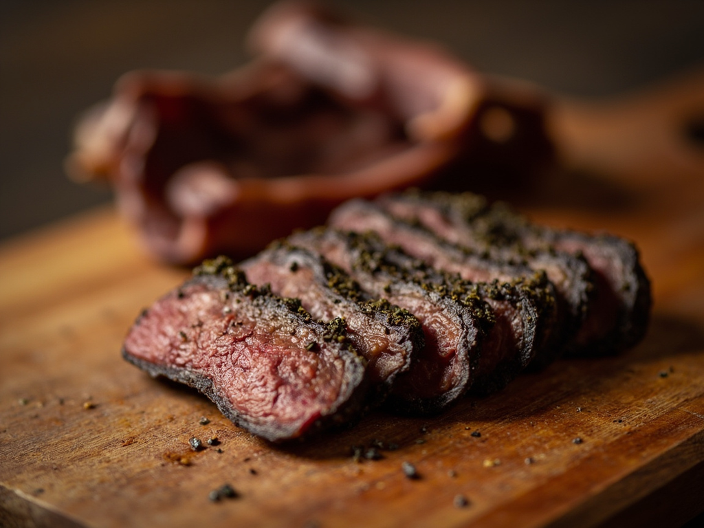 Biltong de bœuf à la coriandre