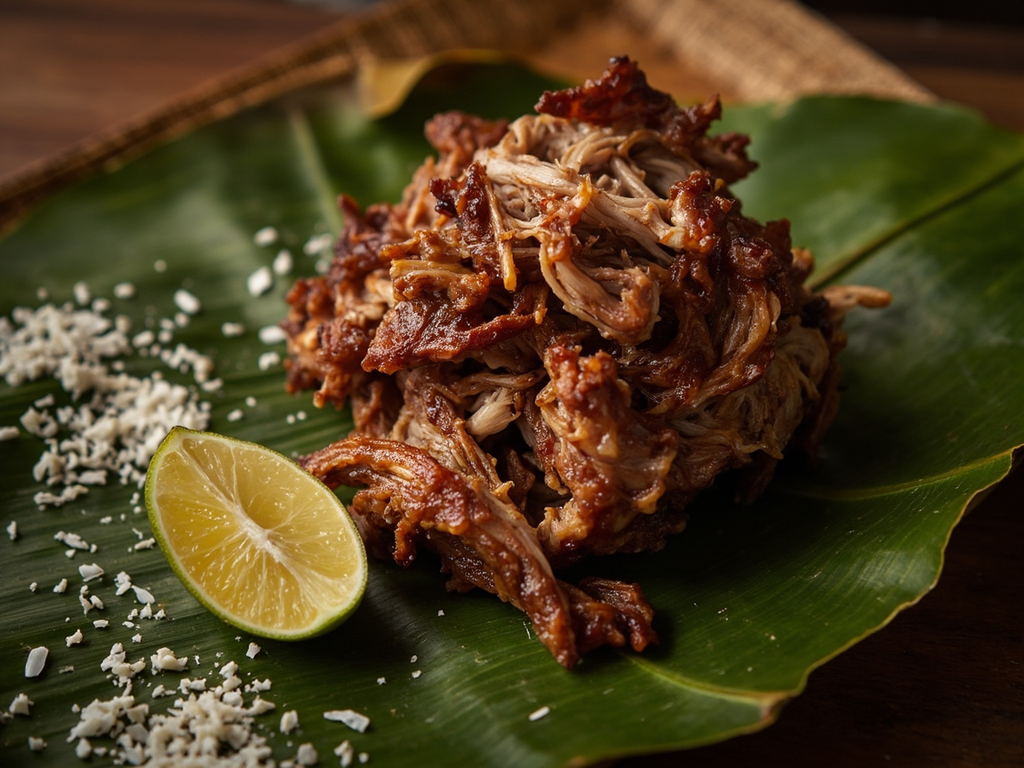Pua'a i le umu — whole pig in the stone oven