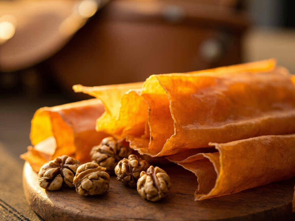 Pestil (dried fruit leather)