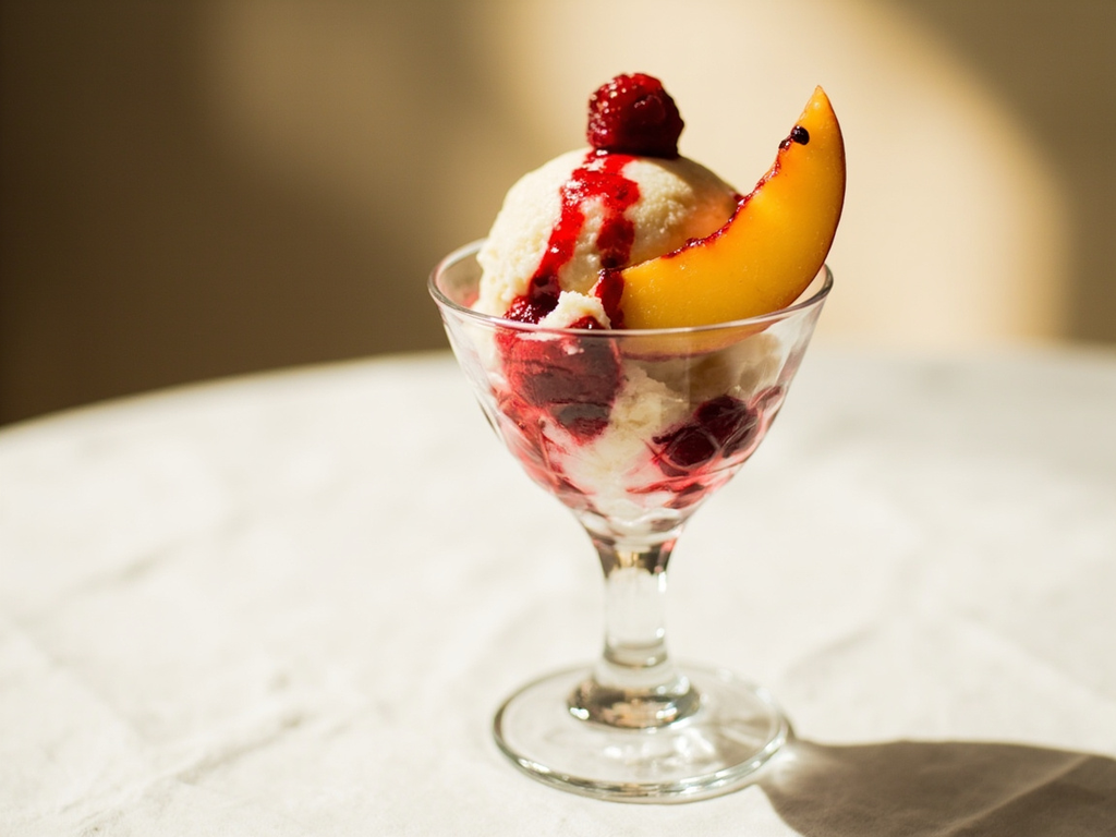 Peach Melba