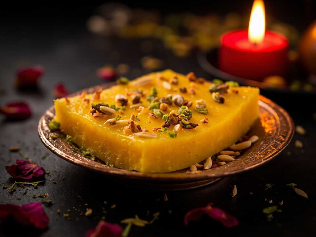 Halvâ-ye ârd (حلوای آرد) — Flour Halva
