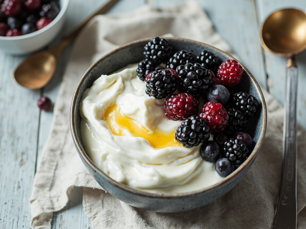 Skyr aux baies, l'offrande blanche