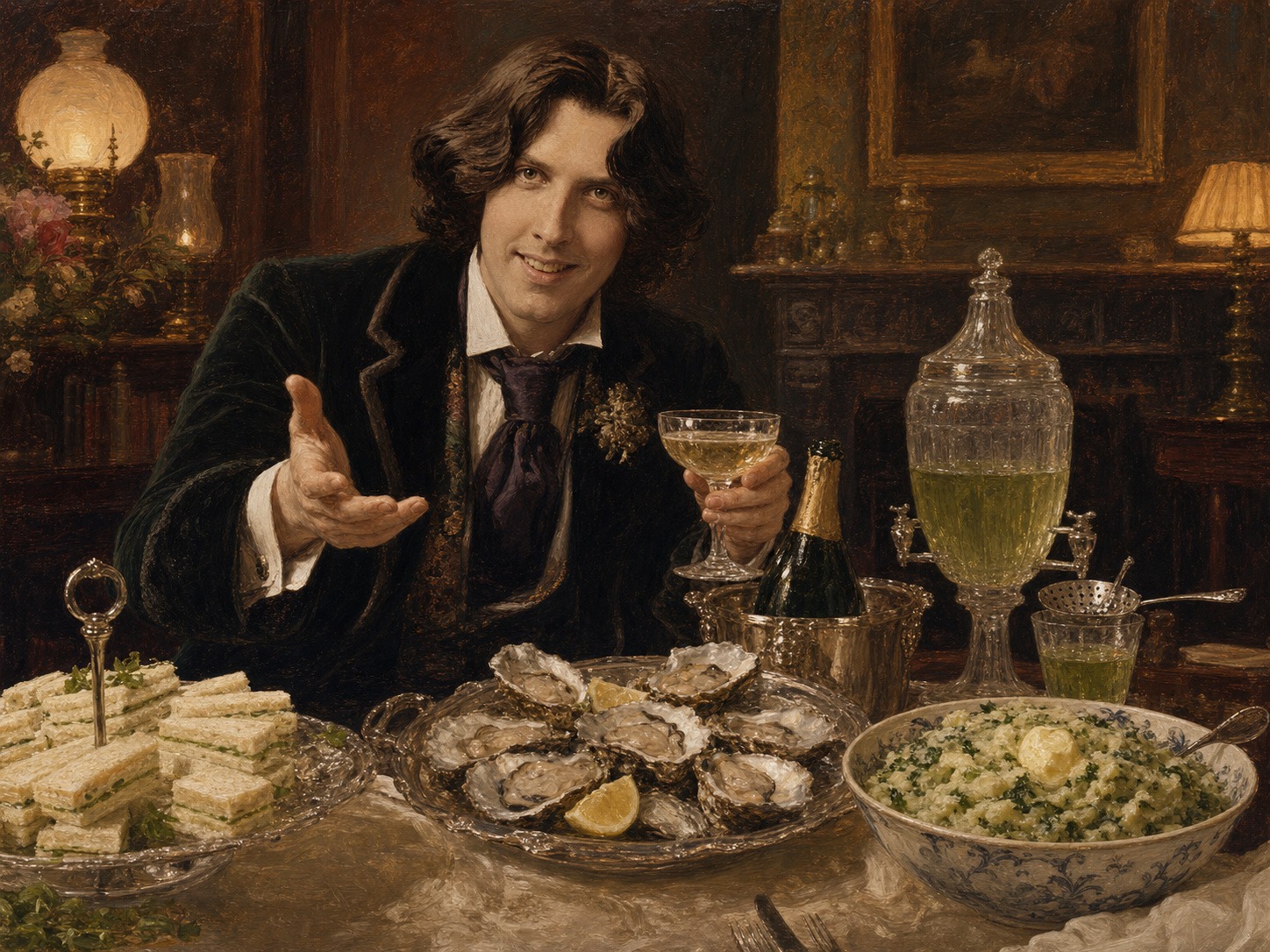 Oscar Wilde à table