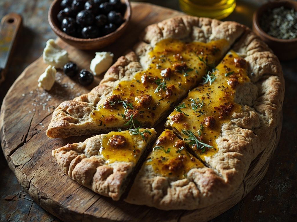 Maza, la galette d'orge du foyer