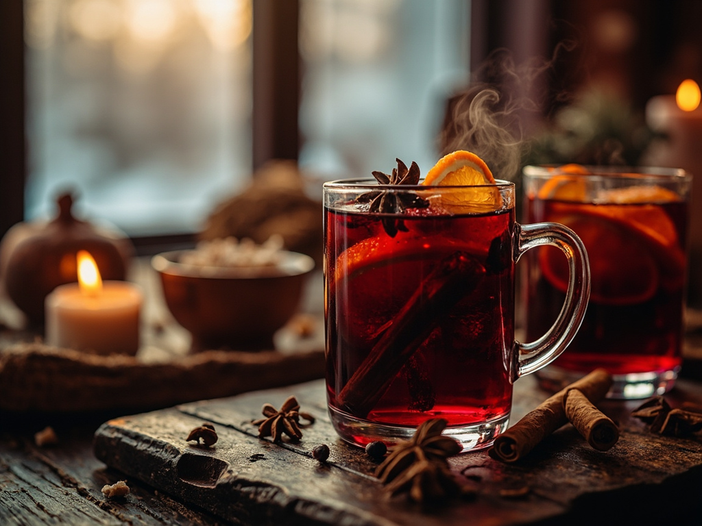 Le vin chaud à la cannelle des nuits froides