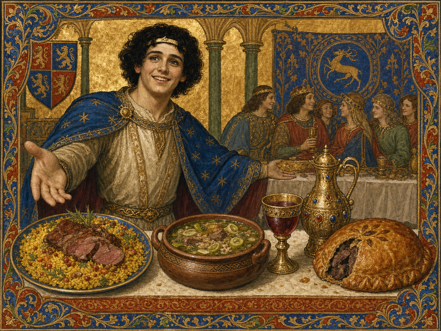 Perceval à table