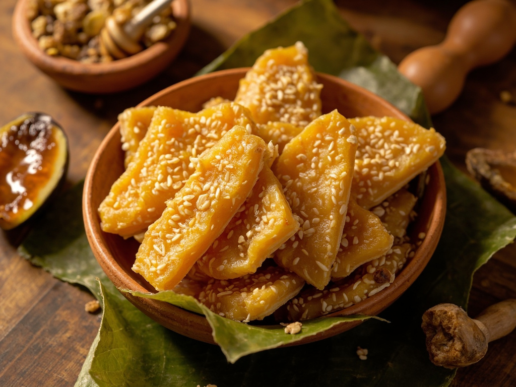 Sesamis — sesame honey cakes