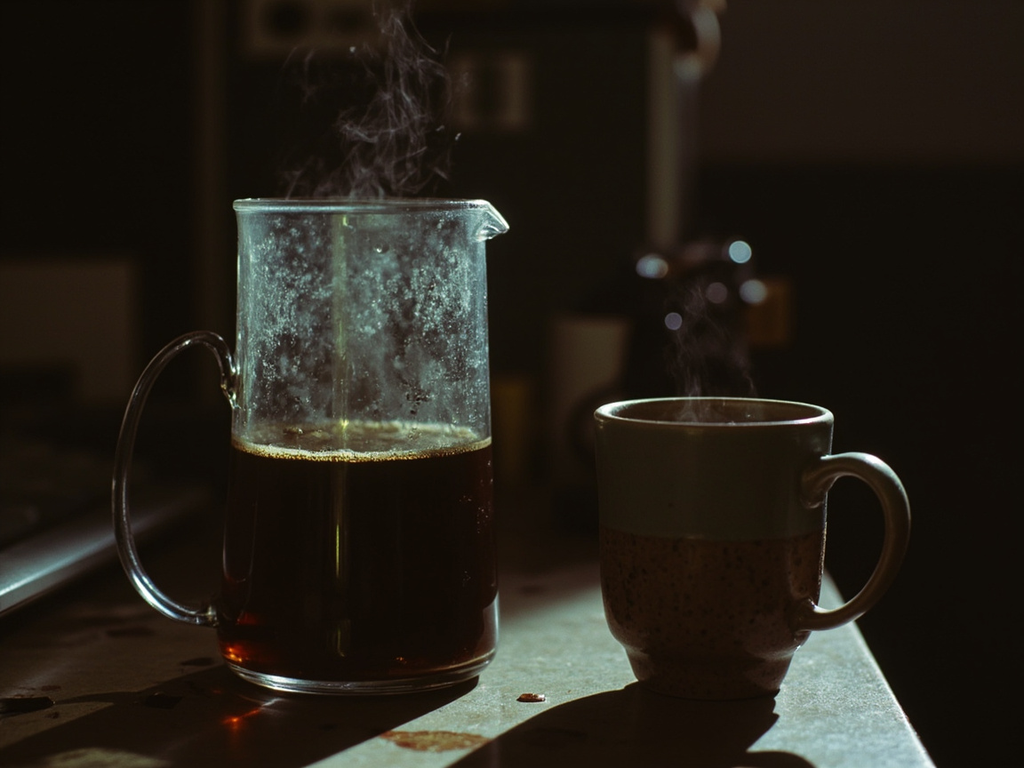 Le café filtre du labo (drip coffee)
