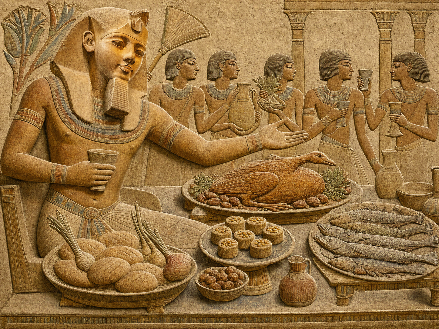 Ramsès II à table