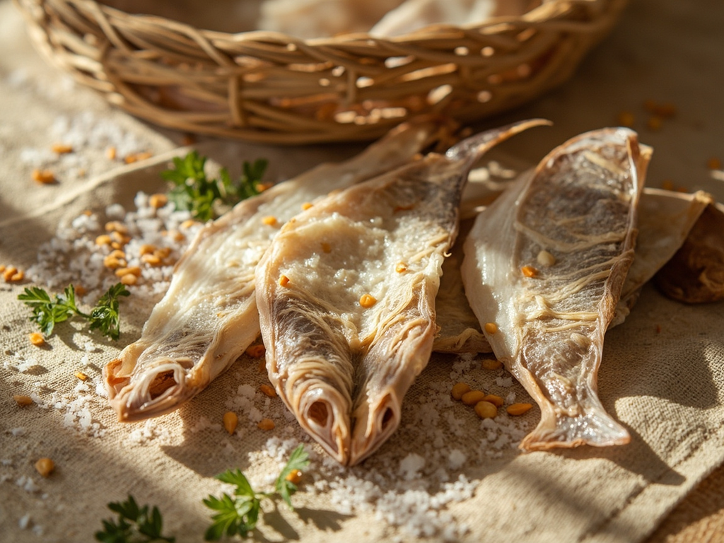 Poisson du Nil séché et salé pour la campagne