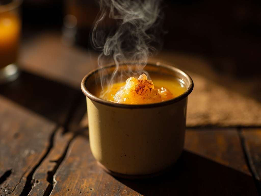 Ranovola (eau dorée du riz grillé)