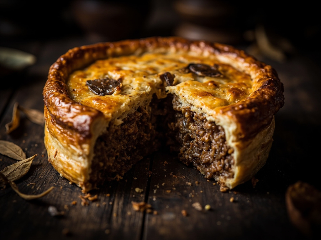 Pâté de gibier en croûte, la réserve du terrier de Maupertuis
