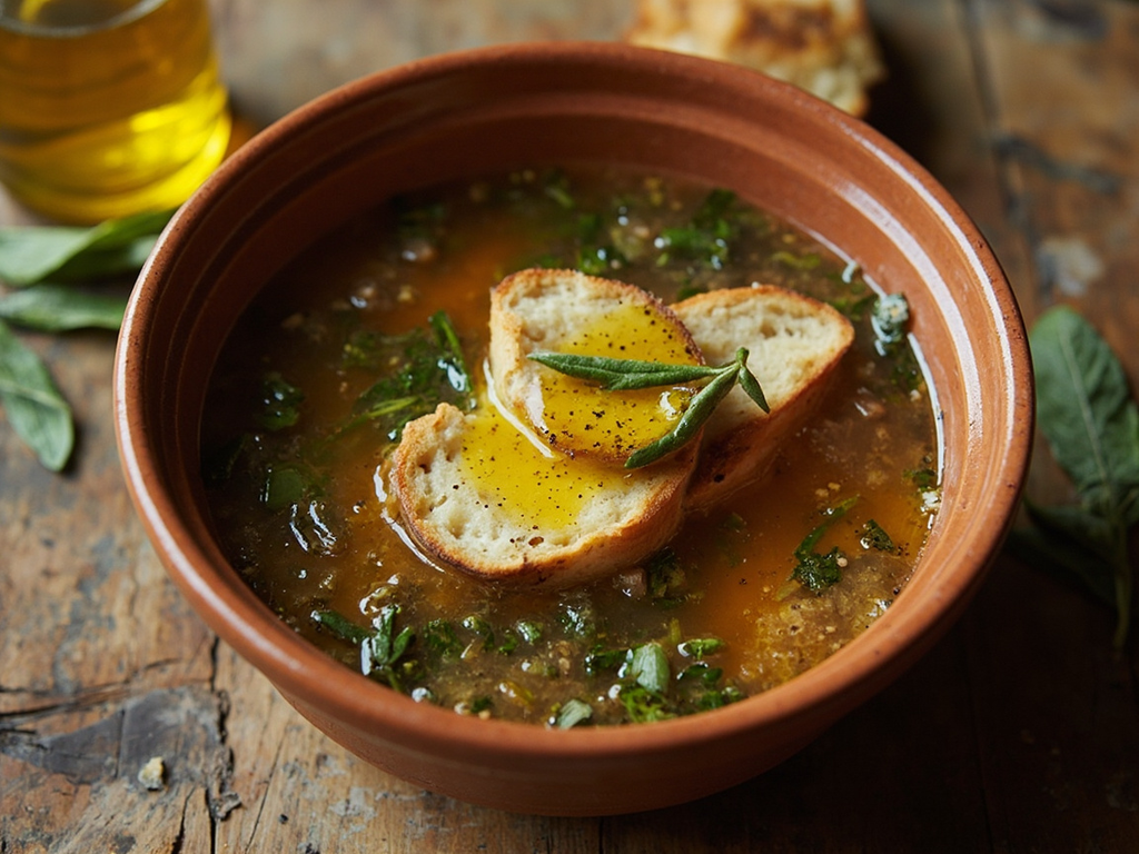 Aïgo boulido (garlic boiled water)