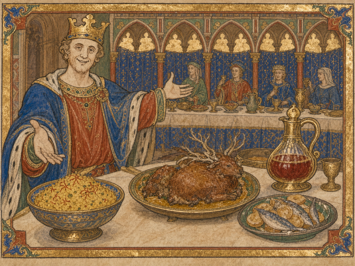 Richard Cœur de Lion à table