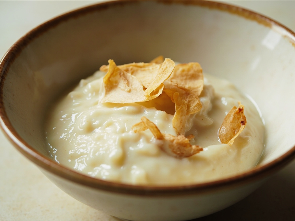 Blanc-mangier de poulaille aux amandes