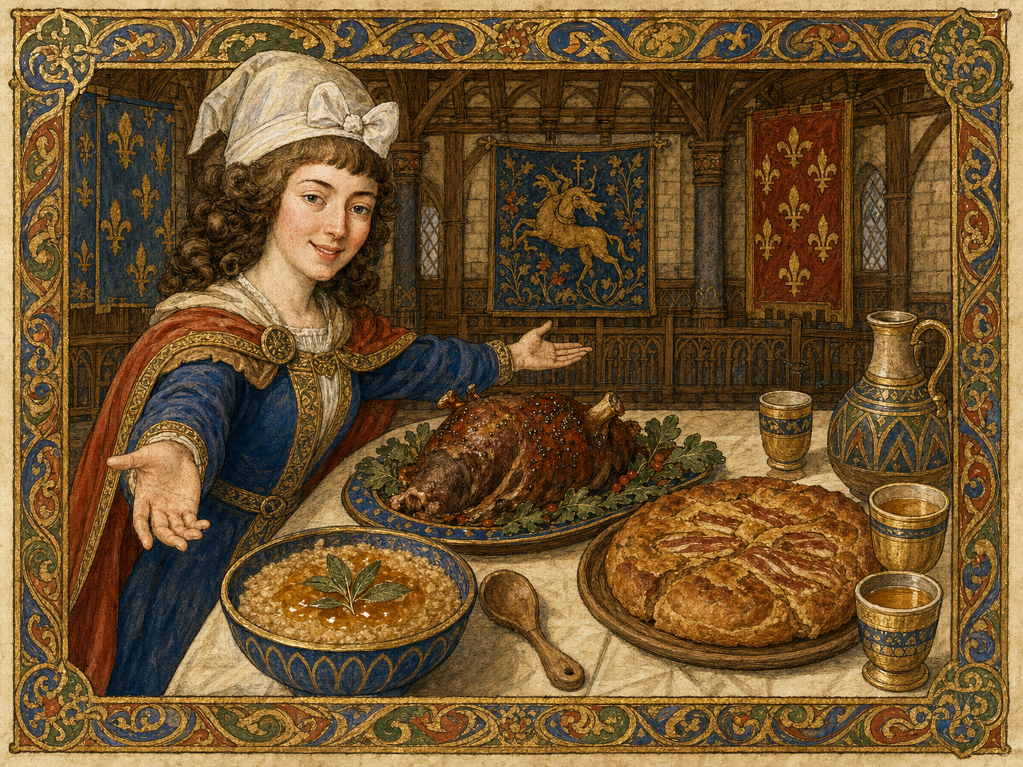 Roland à table