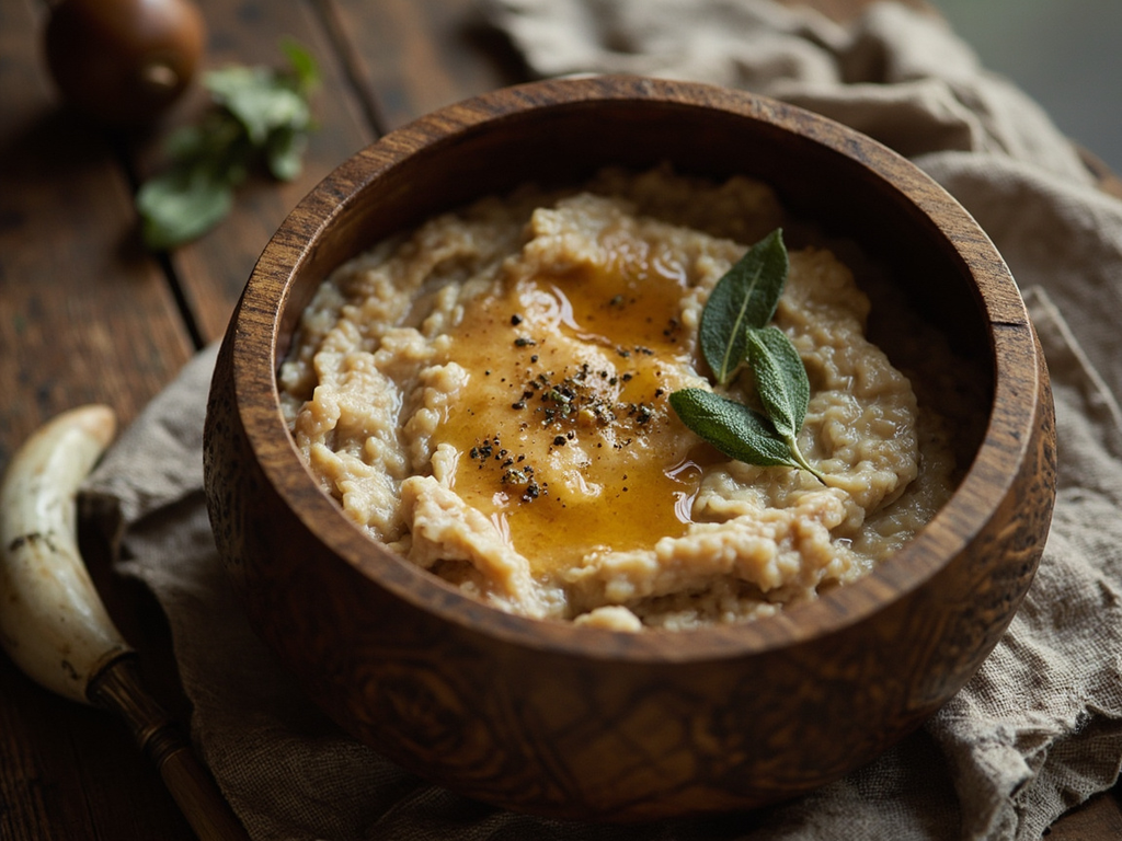 Puls d'épeautre au miel et à la sauge