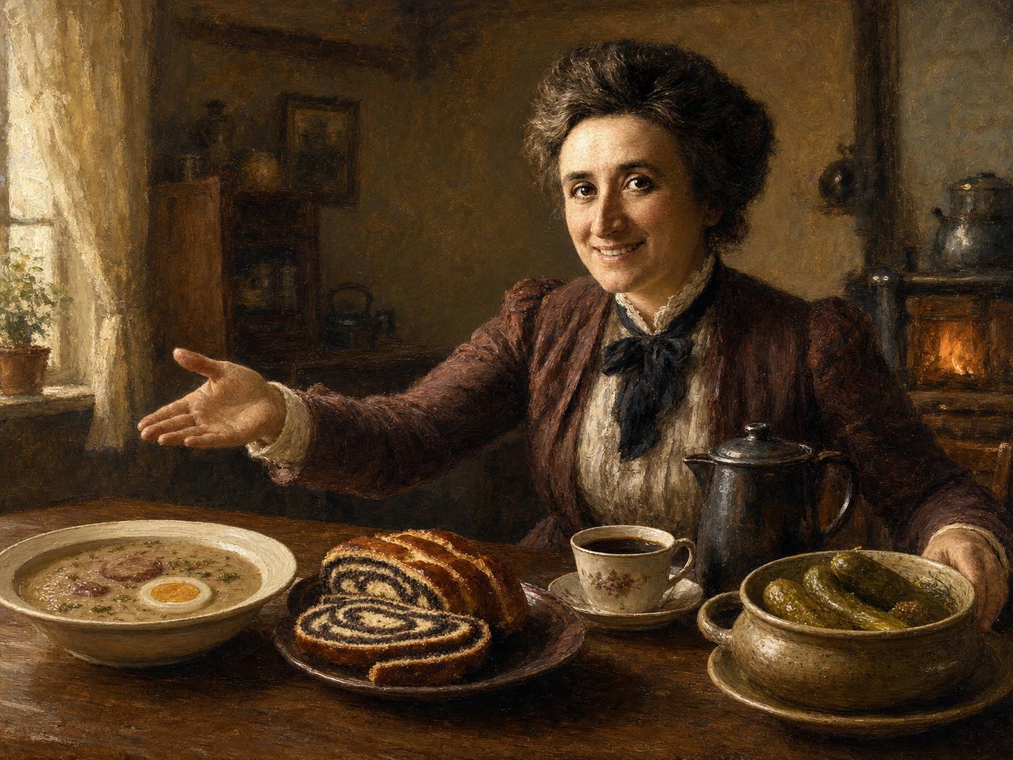 Rosa Luxemburg à table