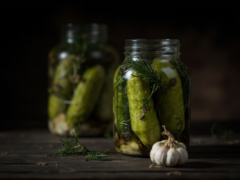 Ogórki kiszone — concombres lacto-fermentés