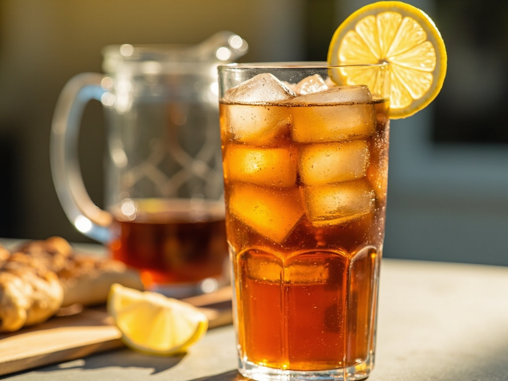 Thé glacé sucré du Sud (Sweet tea)