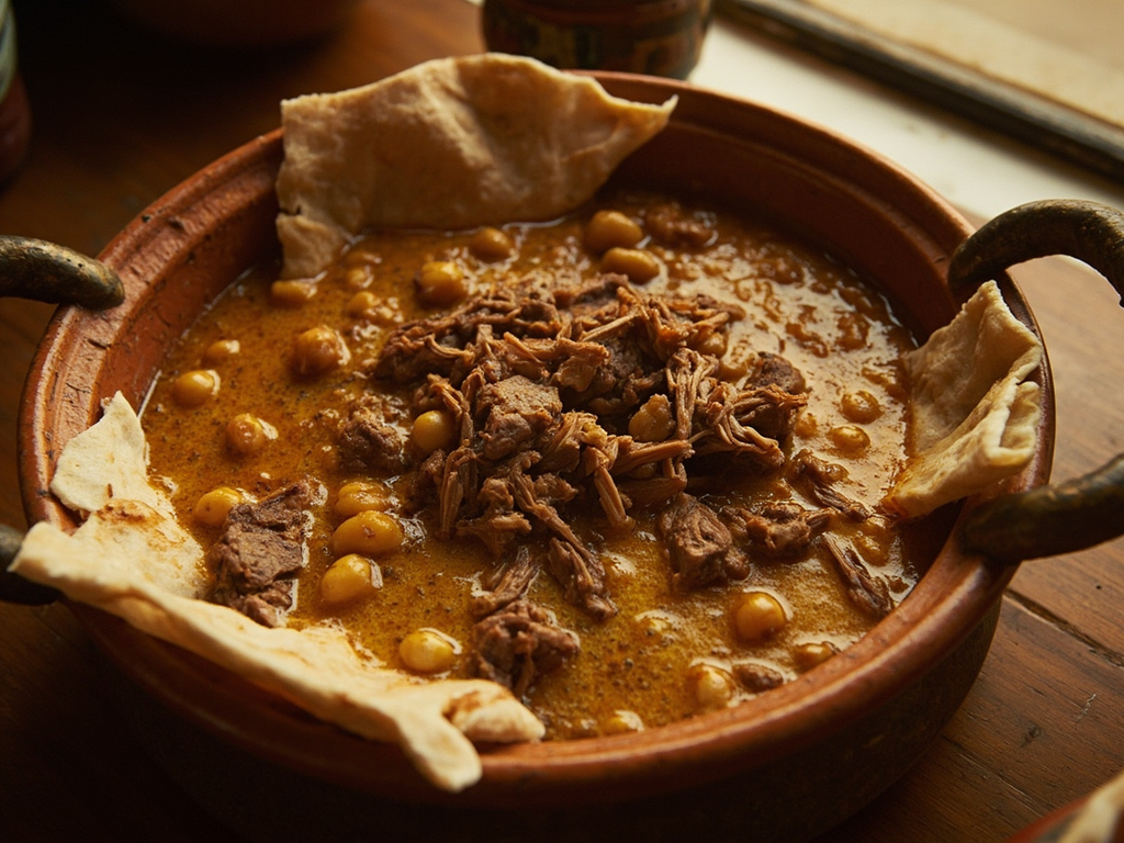 Tharid of Lamb with Soaked Bread
