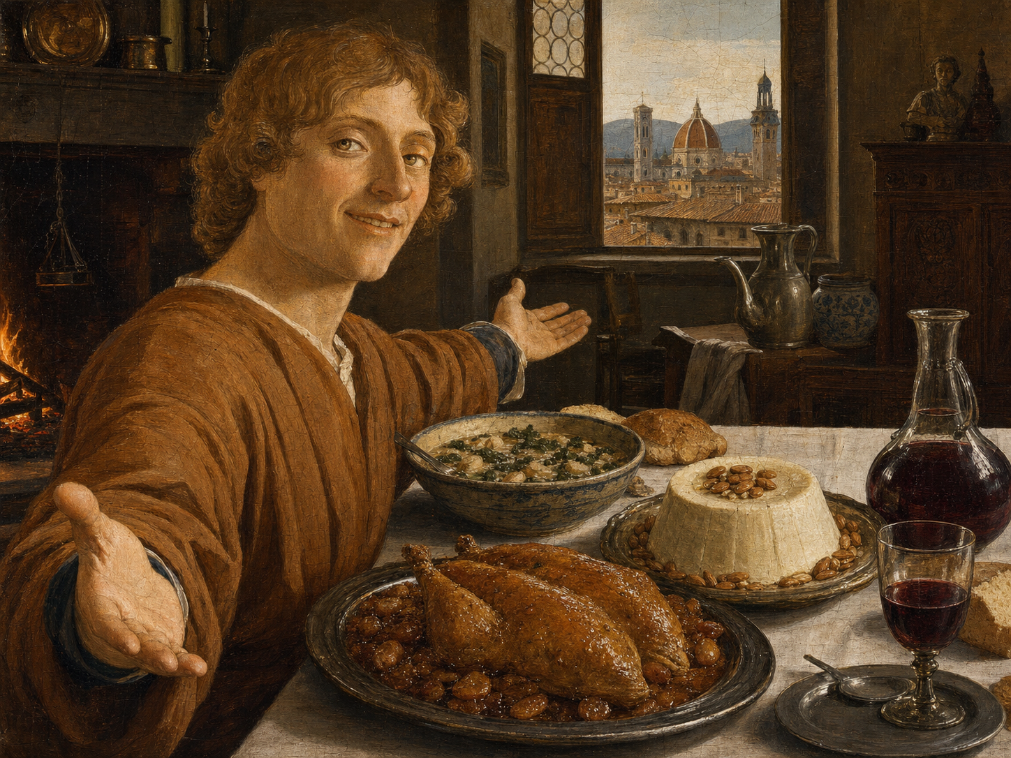 Sandro Botticelli à table