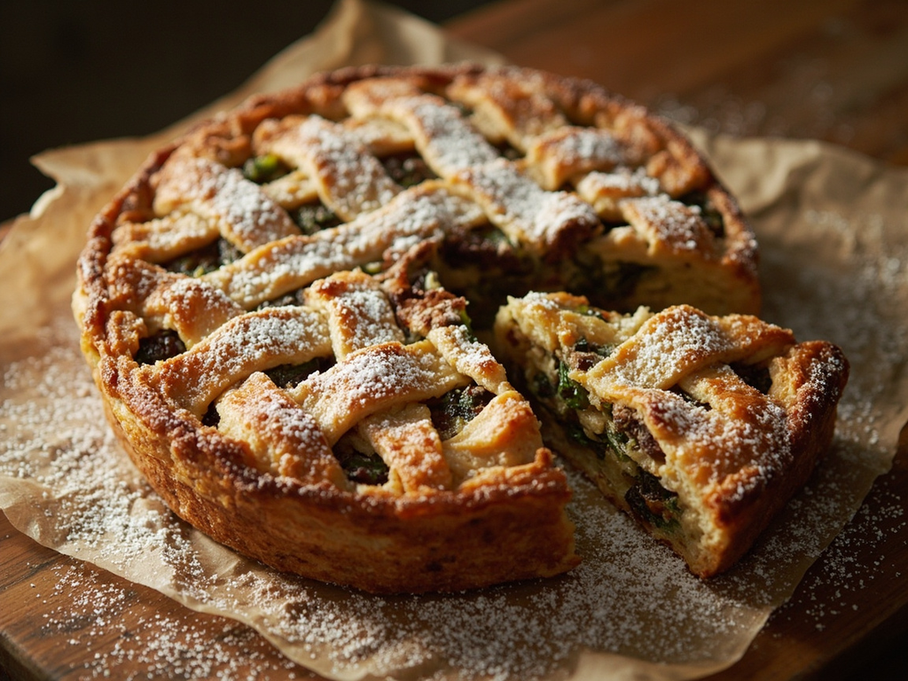 Tourte de blettes sucrée