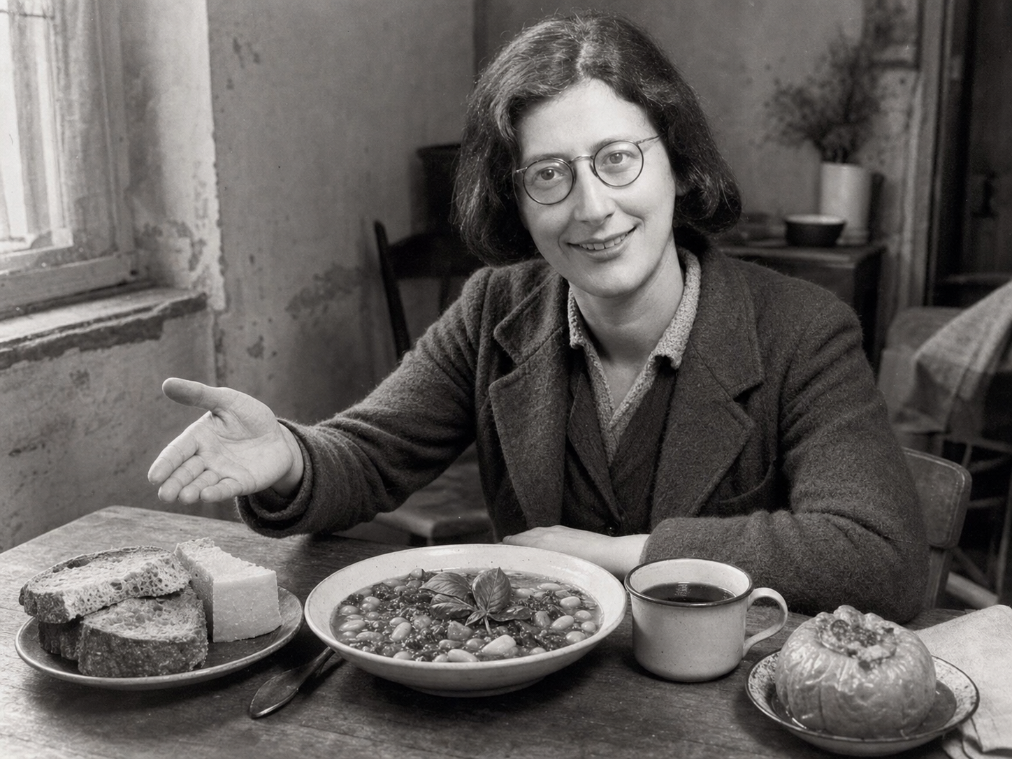 Simone Weil à table