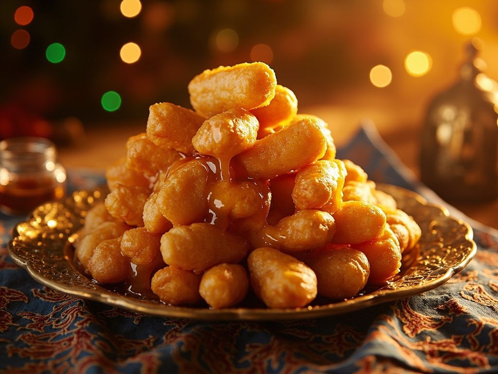Çäk-çäk (pyramide de miel frit)