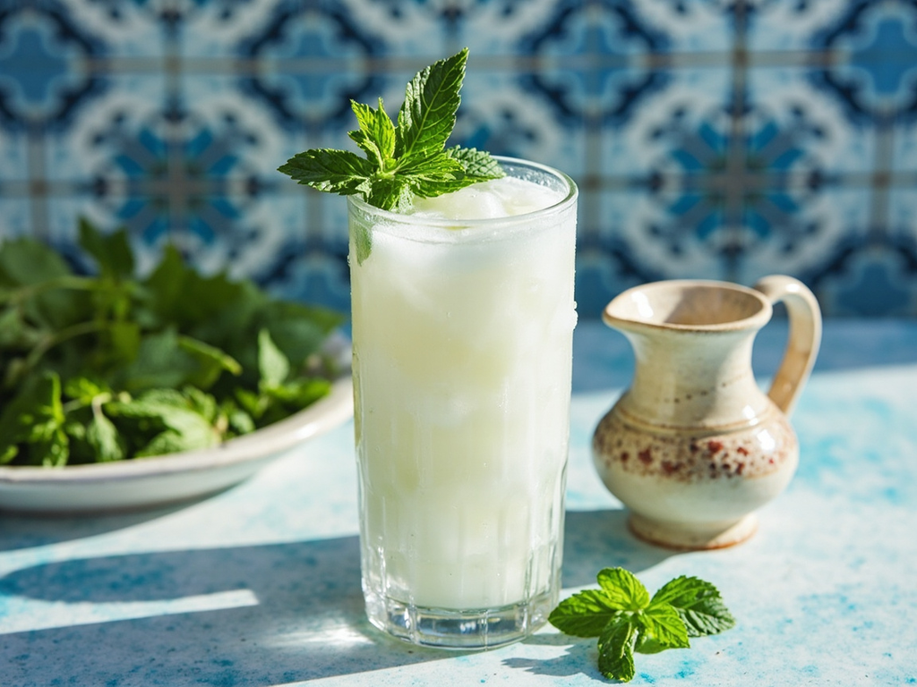 Ayran salé aux herbes