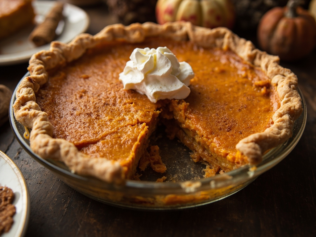 Tarte à la patate douce (Sweet potato pie)