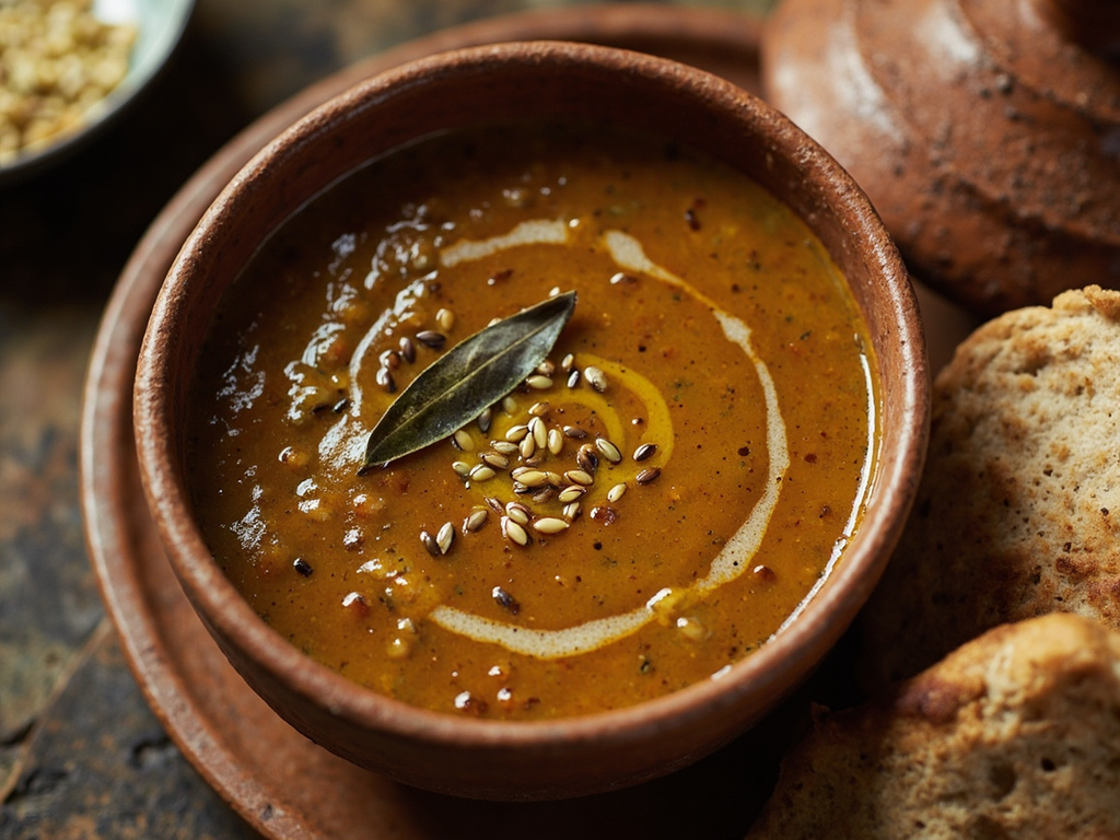 Phakê, the traveler's lentil soup