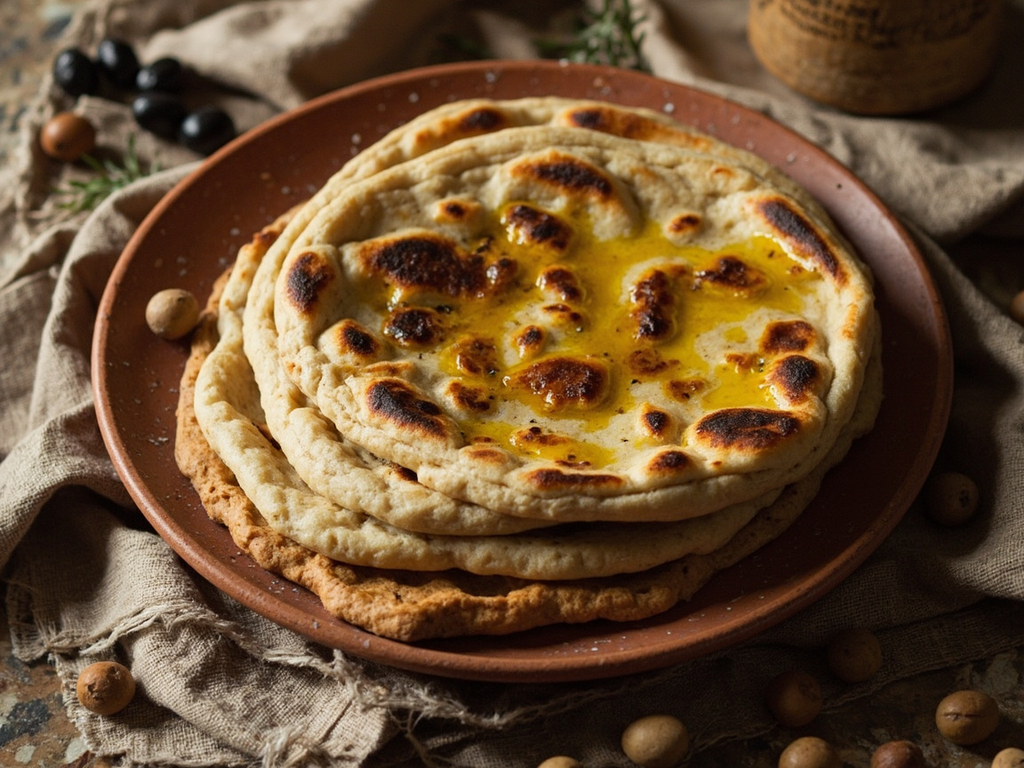 Maza, la galette d'orge des Athéniens